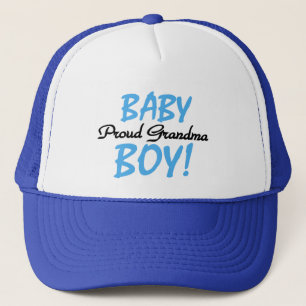 Trotse Oma Baby Boy T shirten en geschenken Trucker Pet