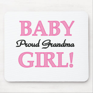 Trotse Oma Baby Meisje Tshirts en Geschenken Muismat