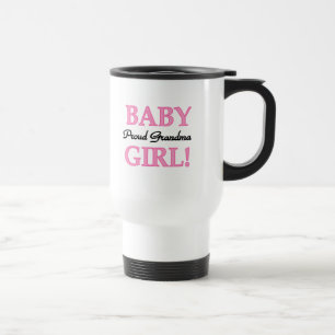 Trotse Oma Baby Meisje Tshirts en Geschenken Reisbeker