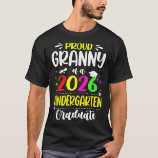Trotse oma Cl van 2026 kleuterschool afgestudeerde T-shirt