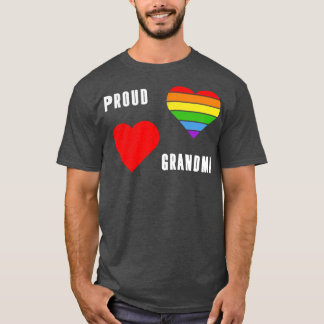 Trotse oma LGBT Pride Maand T-shirt LGBTQ Onderste