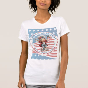 Trotse oma-sticker t-shirt