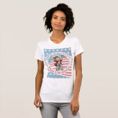 Trotse oma-sticker  t-shirt (Voorkant volledig)
