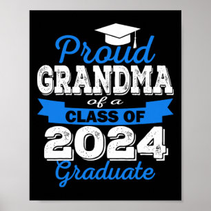 Trotse oma van 2024 Afstuderen Geweldige familie C Poster