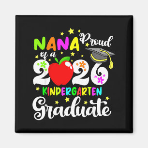Trotse oma van afgestudeerde kleuters van 2026 magneet