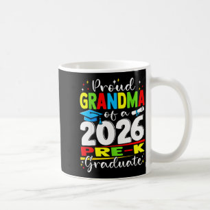 Trotse oma van afgestudeerde pre-k 2026 moedersdag koffiemok