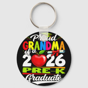 Trotse oma van afgestudeerde pre-k kleuters van 20 sleutelhanger