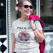 Trotse oma van de afgestudeerde | Foto T-shirt