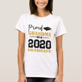 Trotse oma van een afgestudeerde in 2020 t-shirt (Voorkant)