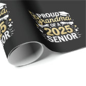 Trotse oma van een Afstuderen Afstuderen Golden 20 Cadeaupapier (Rol Hoek)