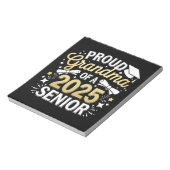 Trotse oma van een Afstuderen Afstuderen Golden 20 Notitieblok (Linkerzijde)