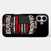 Trotse oma van een brandweerman Case-Mate iPhone case (Achterkant (horizontaal))