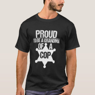 Trotse oma van een politieagent - Grappige politie T-shirt