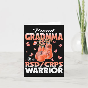Trotse oma van een RSD CRPS Warrior Awareness Boxi Kaart