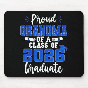 Trotse oma van eindexamenkandidaten klas van 2026 muismat