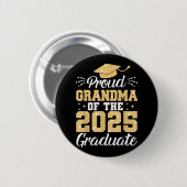 Trotse oma van het Afstuderen Afstuderen Gran 2025 Ronde Button 5,7 Cm (Voorkant /achterkant)