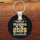 Trotse oma van het Afstuderen Afstuderen Gran 2025 Sleutelhanger (Voorkant)