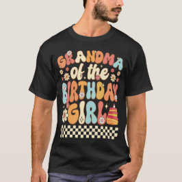 Trotse oma van het jarige meisje t-shirt