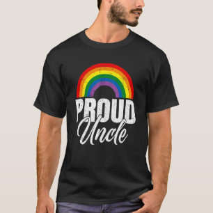 Trotse Oom Ally LGBT Lesbische Gay Pride Maand LGB T-shirt