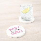 Trotse Oom Baby Meisje Gifts Zandsteen Onderzetter (Zijkant)