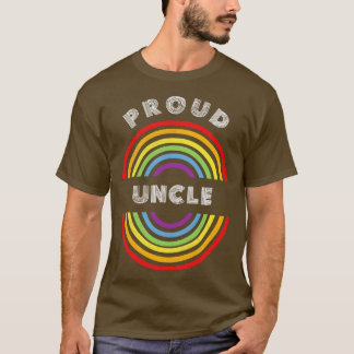 Trotse Oom Pride LGBT LGBT T LGBT Supporter PRI T-shirt