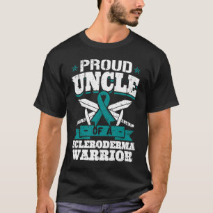 Trotse oom van een Scleroderma Warrior Awareness R T-shirt