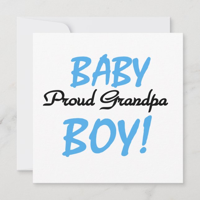 Trotse Opa Baby Boy T-shirts en geschenken (Voorkant)