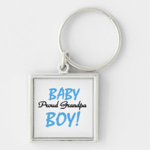 Trotse Opa Baby Boy T-shirts en geschenken Sleutelhanger