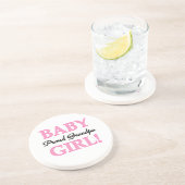 Trotse Opa Baby Meisje Gifts Zandsteen Onderzetter (Zijkant)