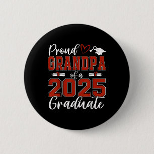Trotse opa van een CL van 2025 Afstuderen senior A Ronde Button 5,7 Cm