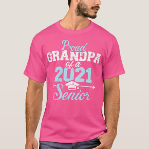 Trotse opa van een klasse van 2021 senior t-shirt