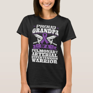 Trotse opa van een pulmonale arteriële hypertensie t-shirt