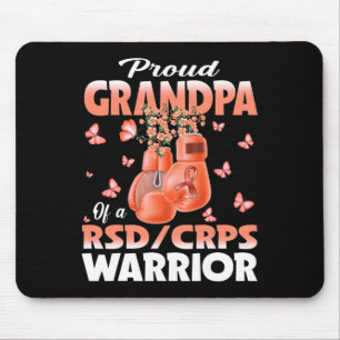 Trotse opa van een RSD CRPS Warrior Awareness Boxi Muismat