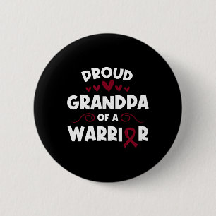 Trotse opa van een sikkelcelstrijder sikkelcel ronde button 5,7 cm