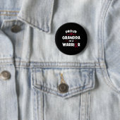Trotse opa van een sikkelcelstrijder sikkelcel ronde button 5,7 cm (In situ)
