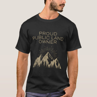 Trotse openbare landeigenaar T-shirt met lange mou