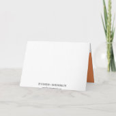 Trotse oranje de afstuderenaankondiging van de (Achterkant)