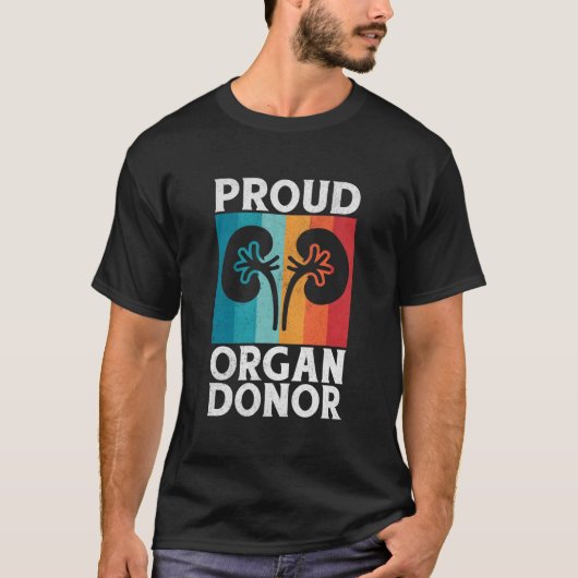 Trotse Orgaandonor T-shirt (Voorkant)