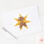 Trotse Ouder Ronde Sticker (Envelop)
