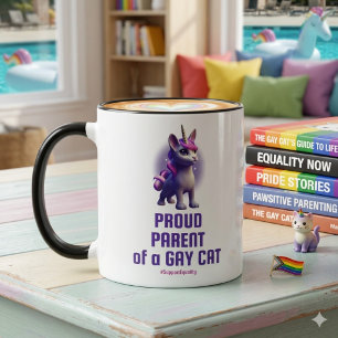 Trotse Ouder van een Homo Kat Mok