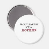 Trotse ouder van een HOTELIER Magneet (Voorkant / Achterkant)