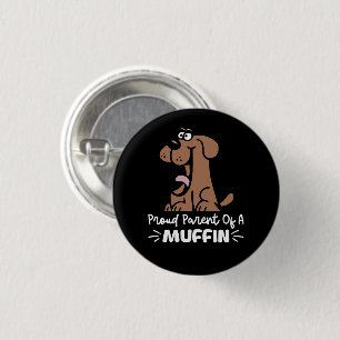 Trotse Ouder van een Muffin Bakken Design Voor Geb Ronde Button 3,2 Cm