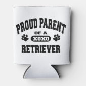Trotse Ouder van een Retriever Custom Can Holder Blikjeskoeler (Voorkant)