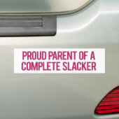 Trotse Ouder van een Volledige Sluipschutter Bumpe Bumpersticker (Op auto)