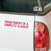 Trotse Ouder van een Volledige Sluipschutter Bumpe Bumpersticker (Op Truck)