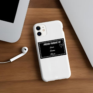 Trotse ouder van [Name 1], [Name 2] en [Name 3] iPhone 16 Hoesje