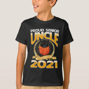 Trotse Oudere Oom 2021 Basketbal T-shirt