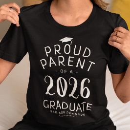 Trotse ouders 2025 Afstuderen T-shirt