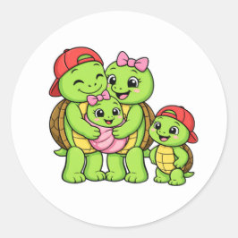 Trotse Ouders Ronde Sticker
