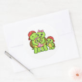 Trotse Ouders Ronde Sticker (Envelop)